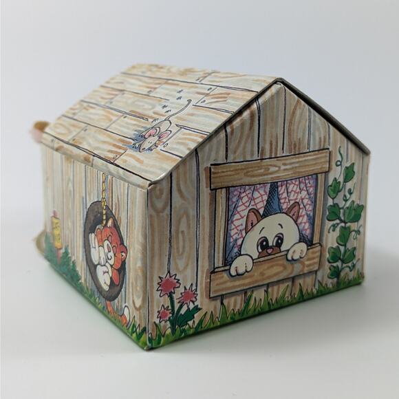 Pound Purrries Puppies 1998 Mary Meyer Mini Kitty Cat Plush 11/12 Calico Bandana - Picture 3 of 11